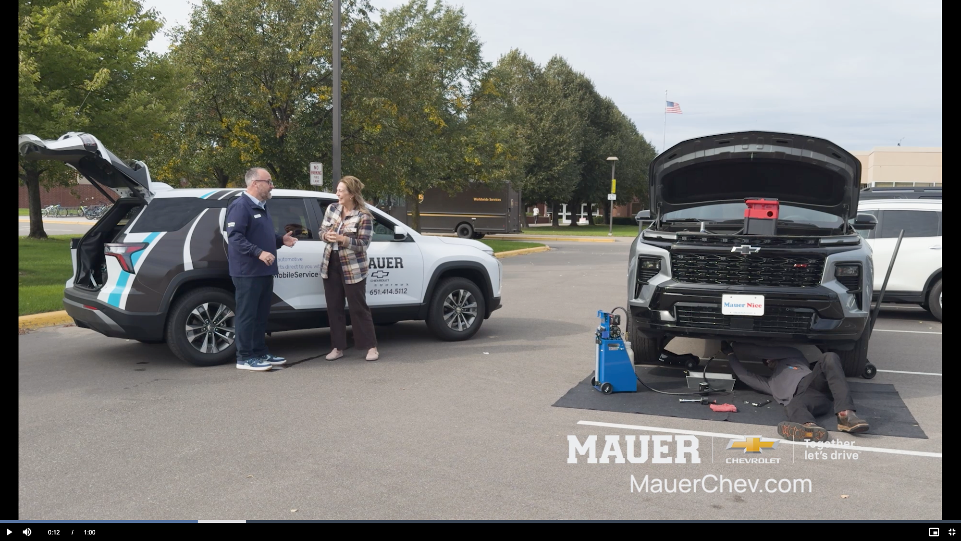 Mauer Nice Ride: Mobile Service Plus — KSTP 5 — Gopher