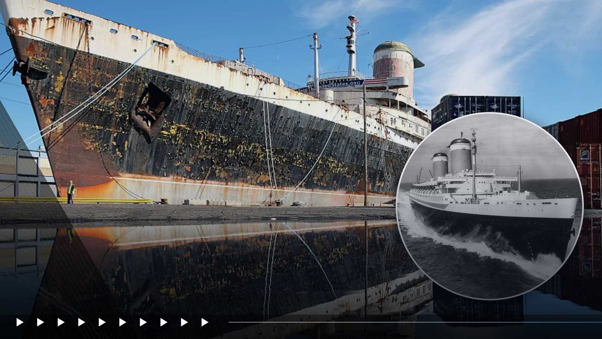 Historic SS United States set to become world's largest artificial reef β WESH 2 Orlando