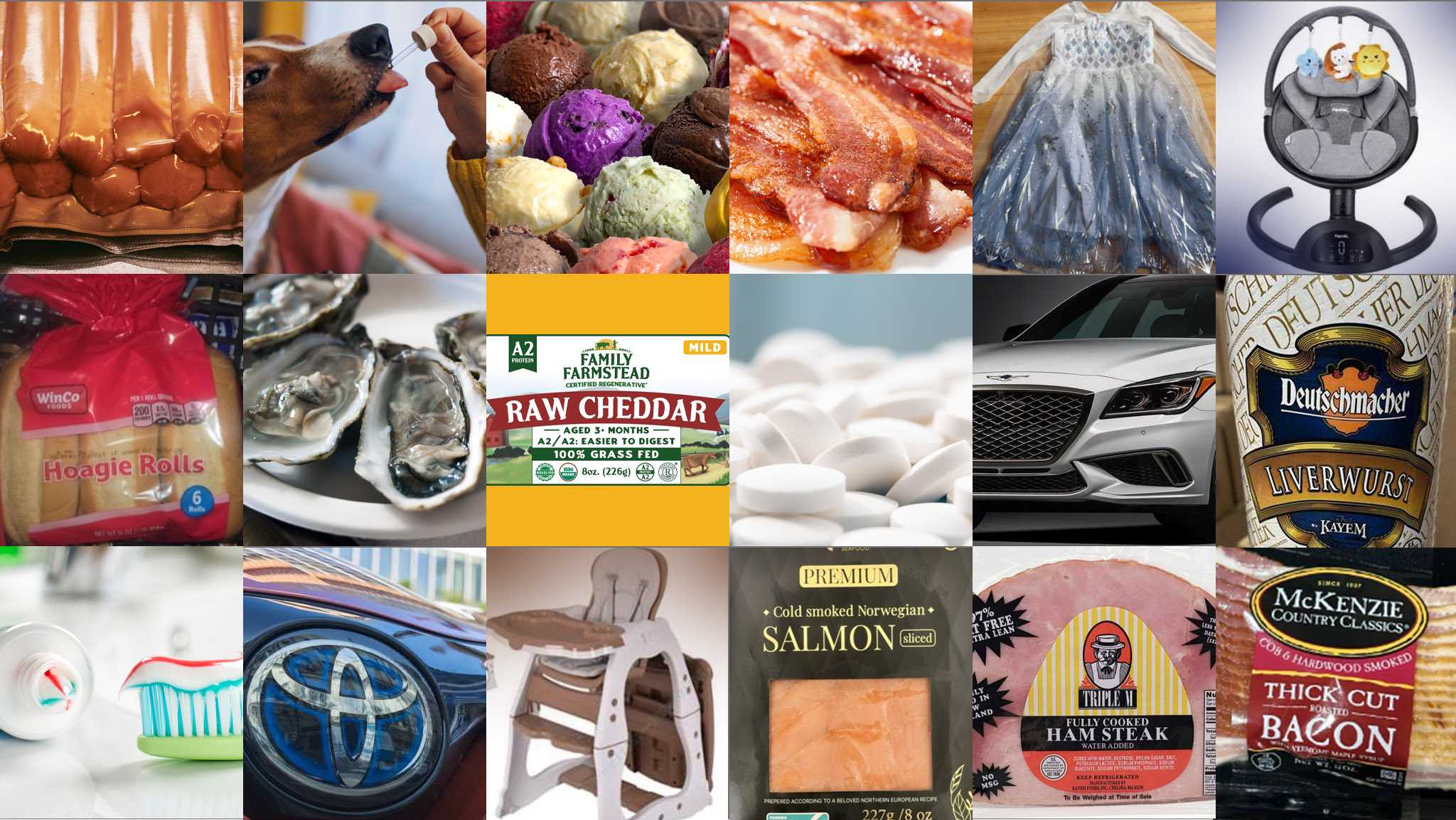 From hot dogs to gelato: Here are the major recalls announced this week — WESH 2 Orlando