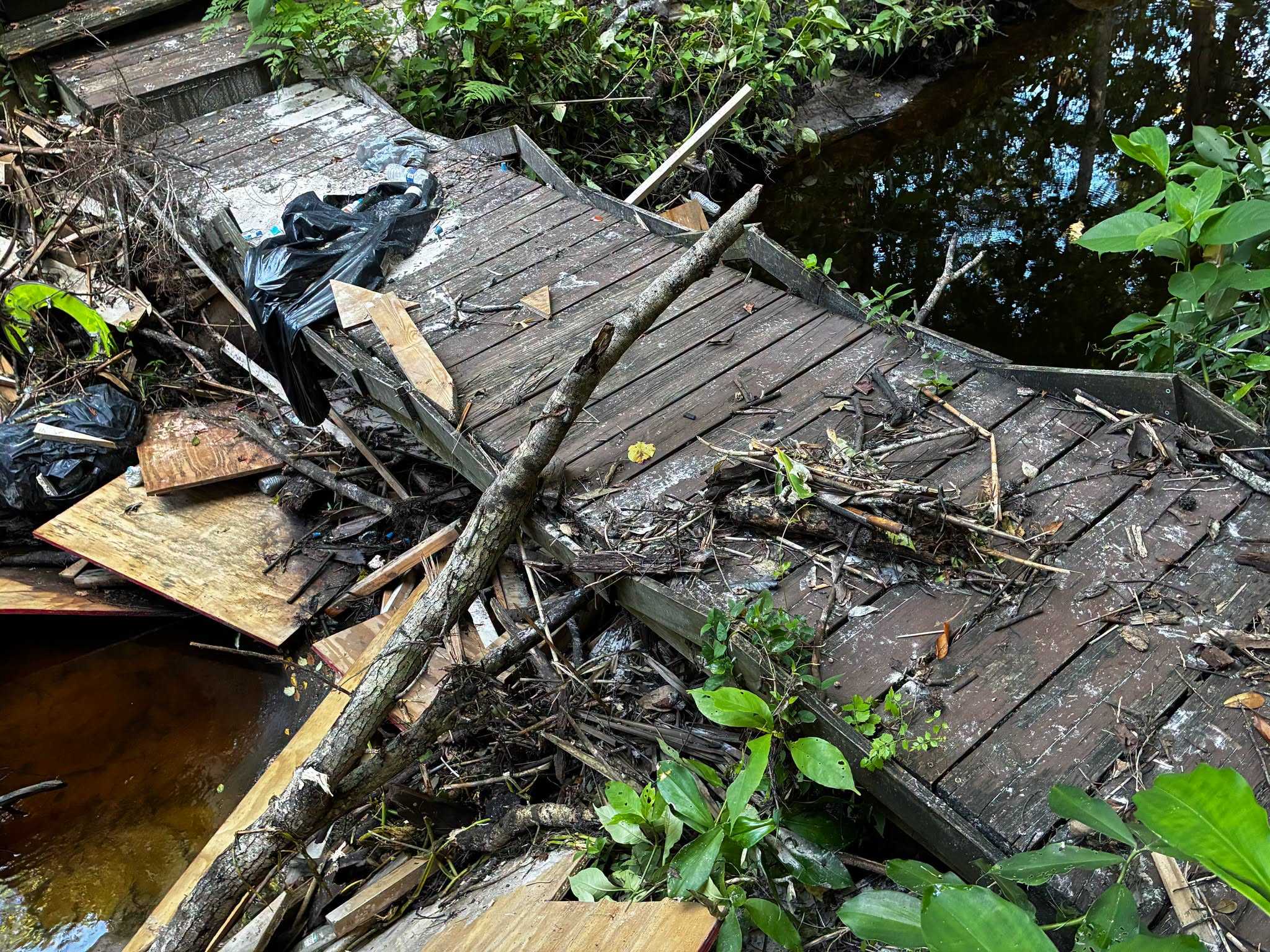 Oviedo asking people to remove 'homemade' bridges — WESH 2 Orlando