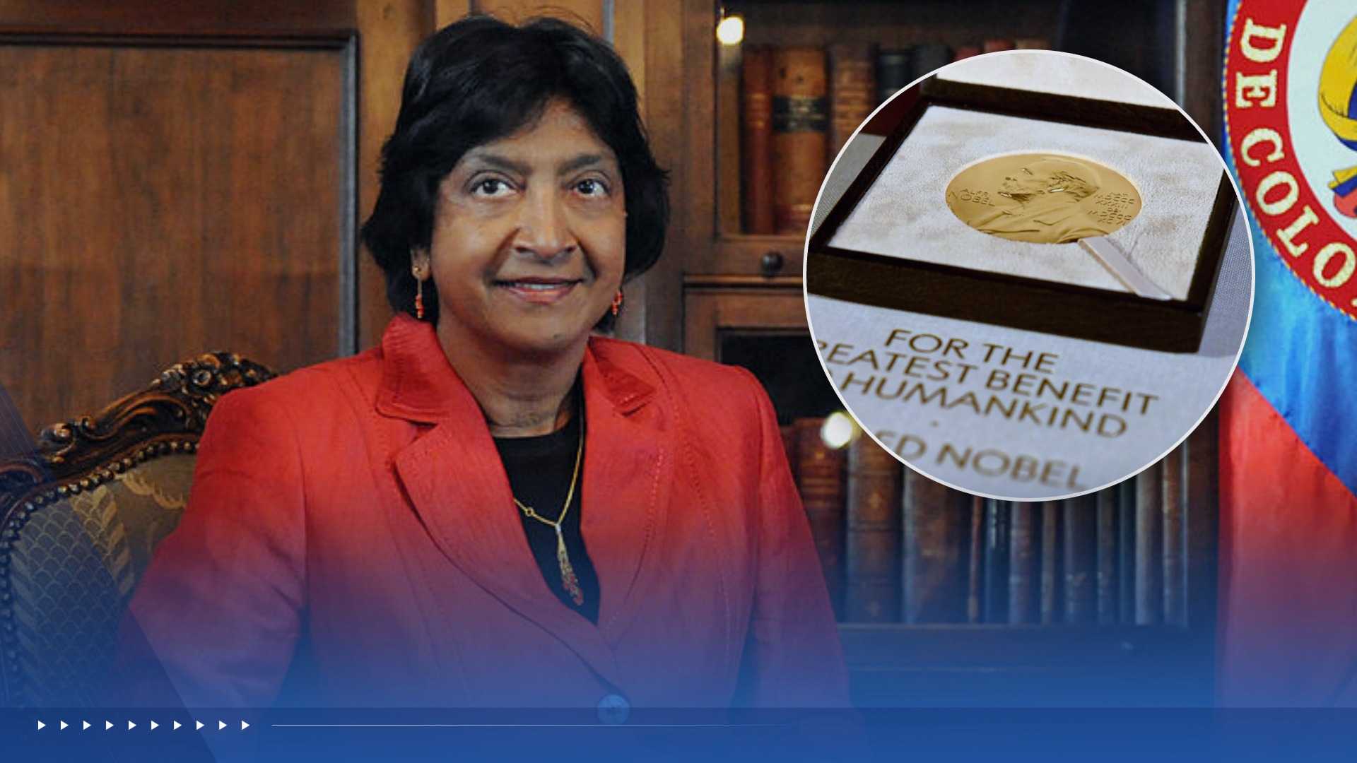 Navanethem 'Navi' Pillay wins the Nobel Peace Prize for work on international law — WESH 2 Orlando, Windermere Community news