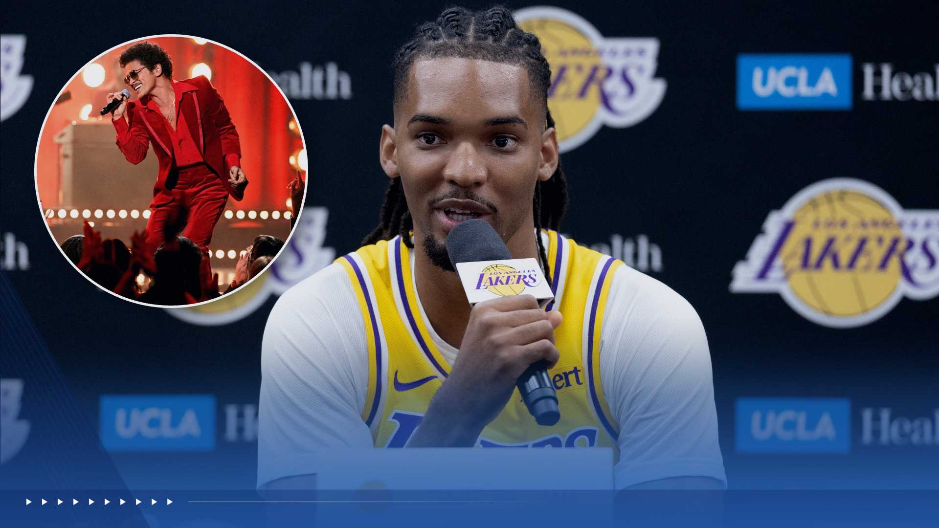 LA Lakers player proposes to longtime girlfriend at Bruno Mars concert — WESH 2 Orlando