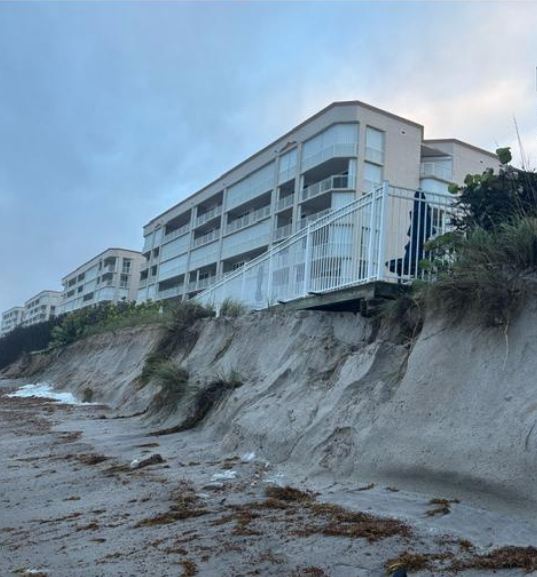 Before and after photos show beach erosion impacts in Brevard County — Windermere Community news