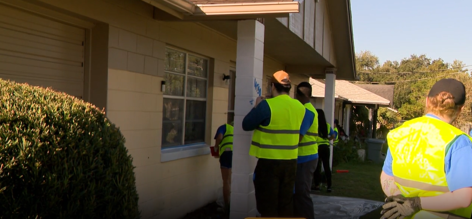 Volunteers help revitalize homes in Tildenville community — WESH 2 Orlando