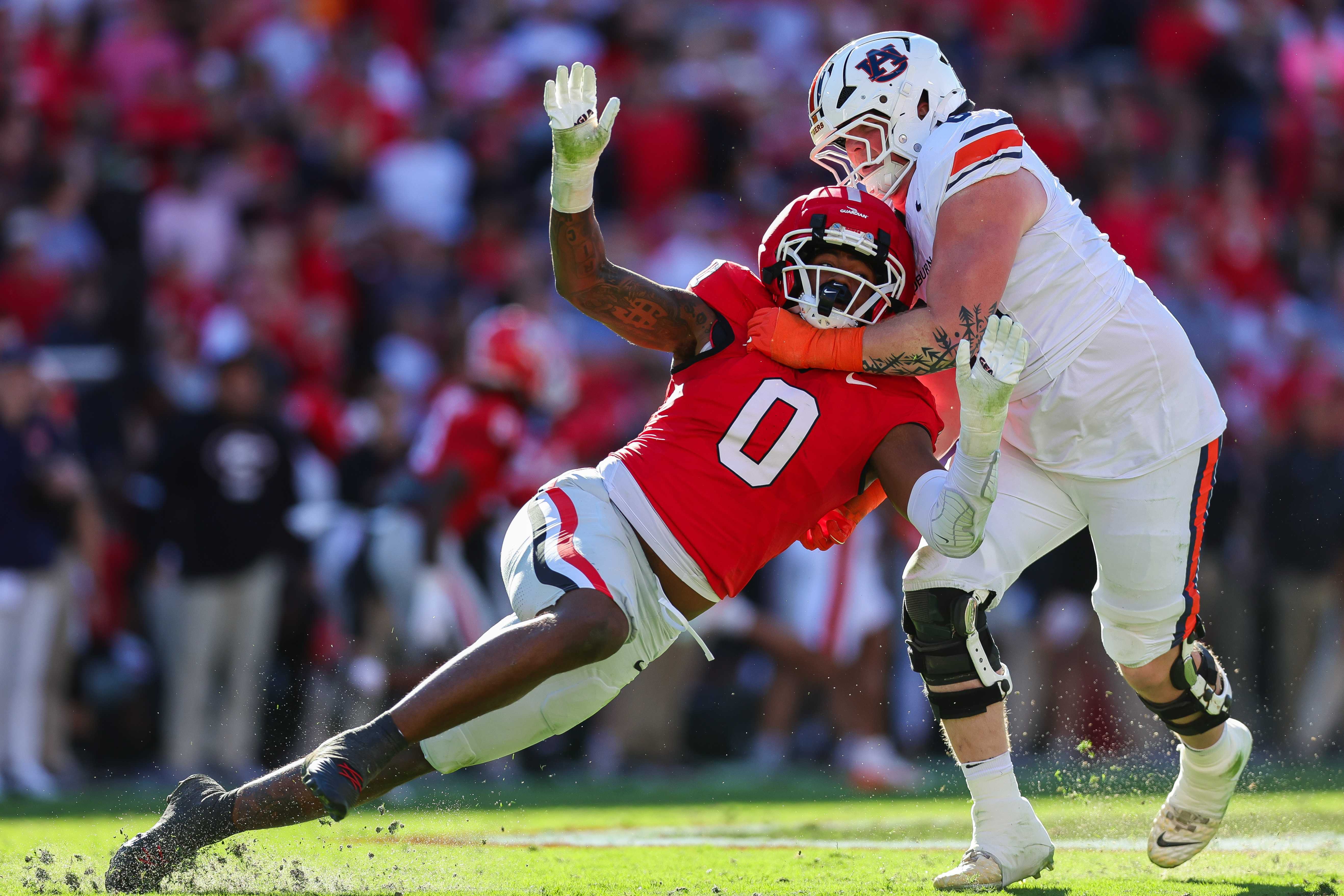 34-yard field goal as time expires lifts Auburn over No. 1 Georgia 27-24 — WESH 2 Orlando