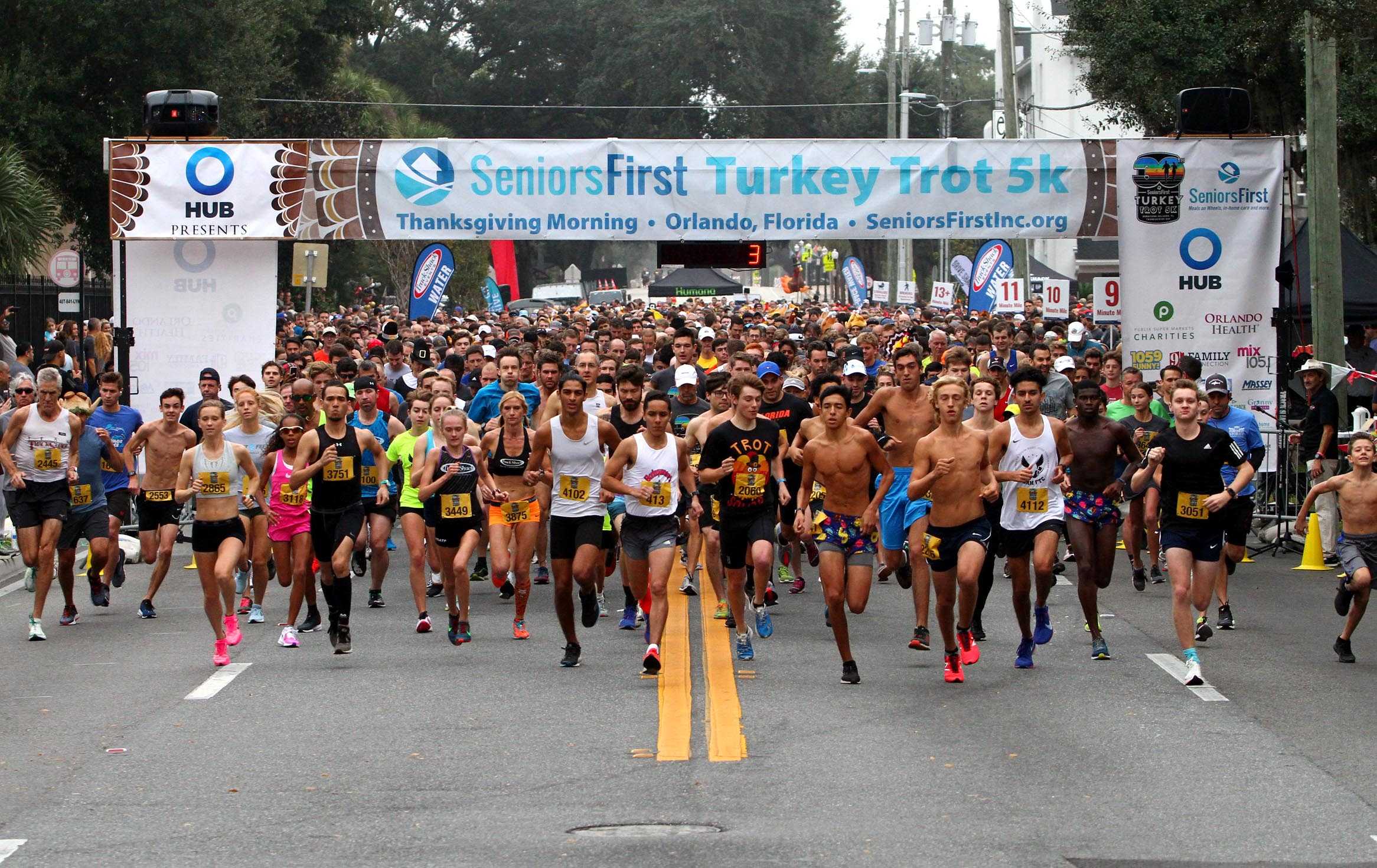 Seniors First Turkey Trot 5K returns to Lake Eola Park on Thanksgiving — WESH 2 Orlando