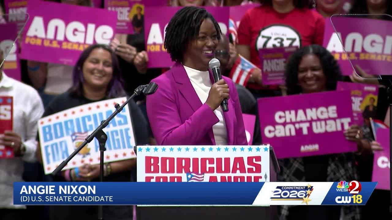 Angie Nixon campaigns in Kissimmee for Florida US Senate seat — Windermere Community news