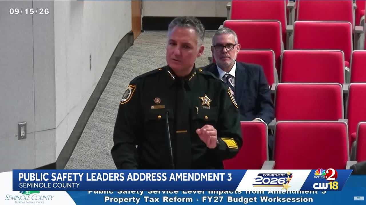 Seminole County public safety leaders warn Amendment 3 could cost jobs, delay 911 response — WESH 2 Orlando, Windermere Community news