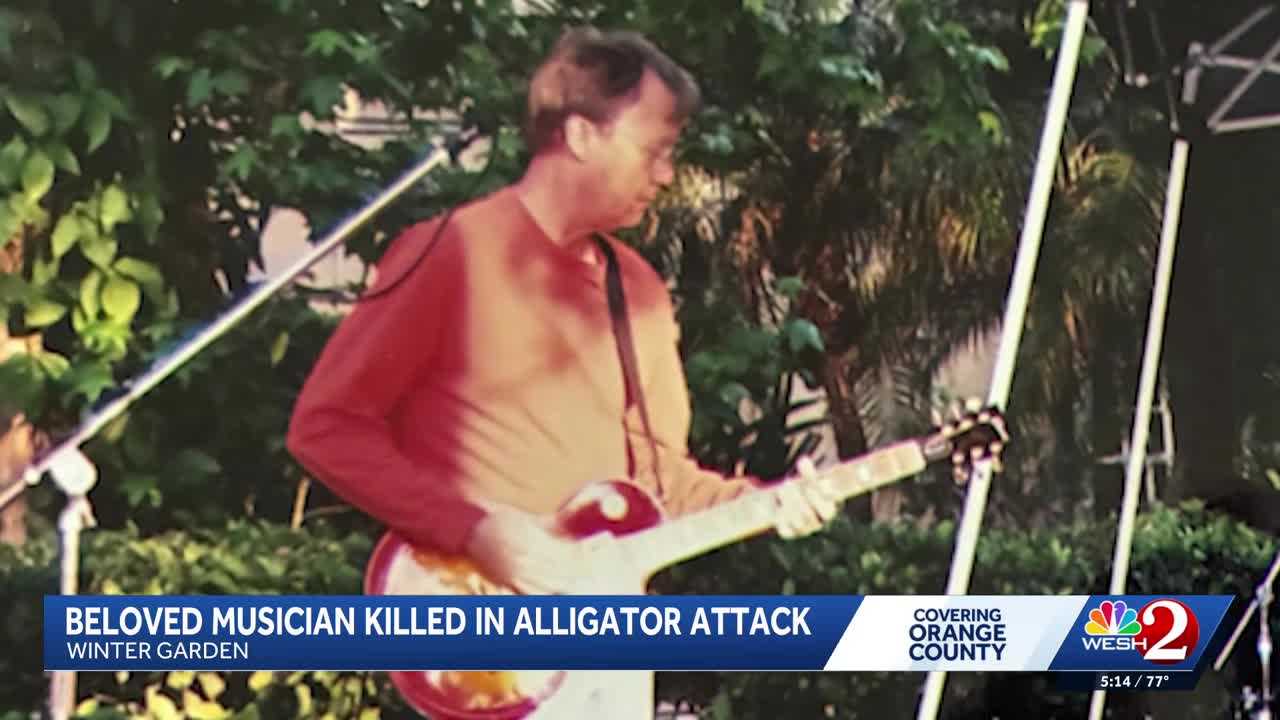 'A fantastic guy': Beloved Central Florida guitarist killed in Winter Garden alligator attack — WESH 2 Orlando, Windermere Community news