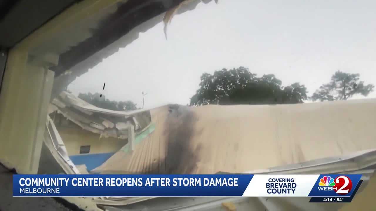 Joseph N. Davis Community Center’s west wing reopens after roof collapse — WESH 2 Orlando, Windermere Community news