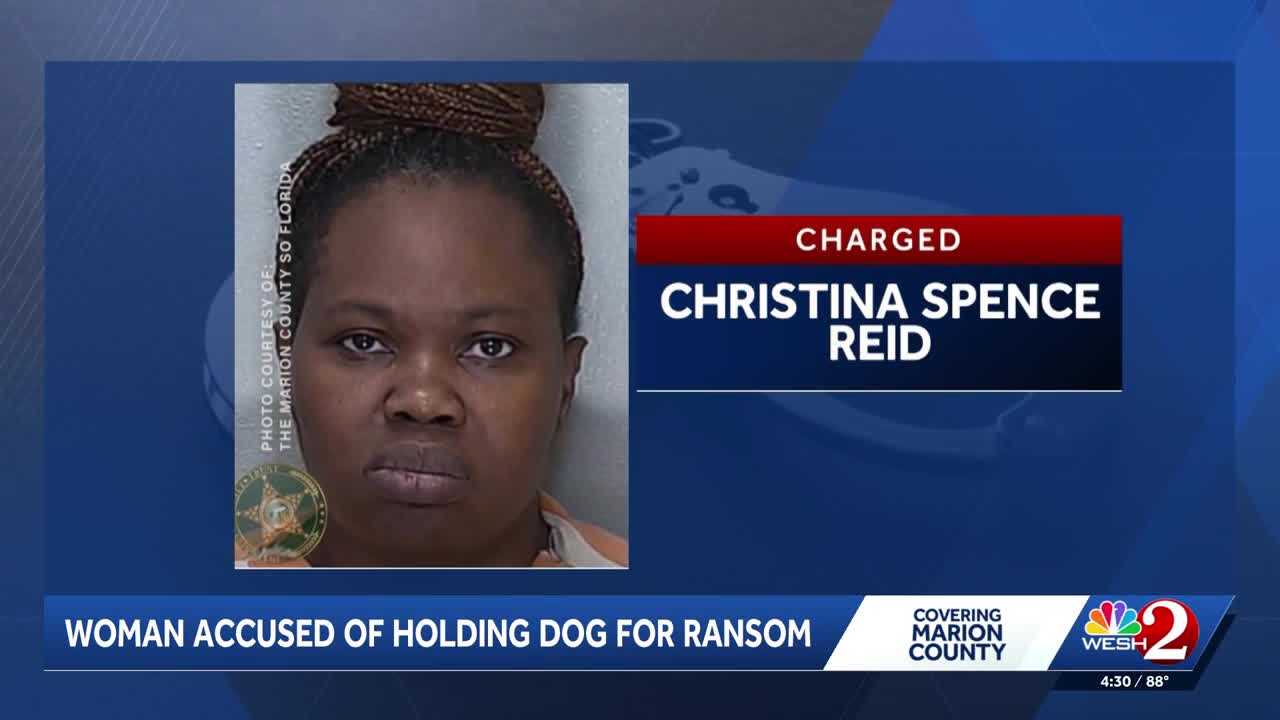 Woman accused of holding dog for ransom in Marion County — WESH 2 Orlando, Windermere Community news