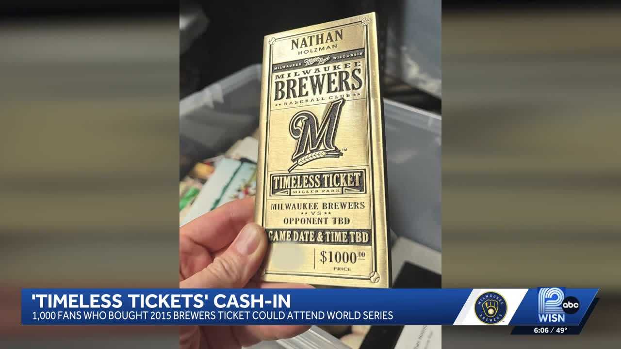 Brewers fan hopes 'Timeless Ticket' secures World Series seat — WESH 2 Orlando, Windermere Sports news