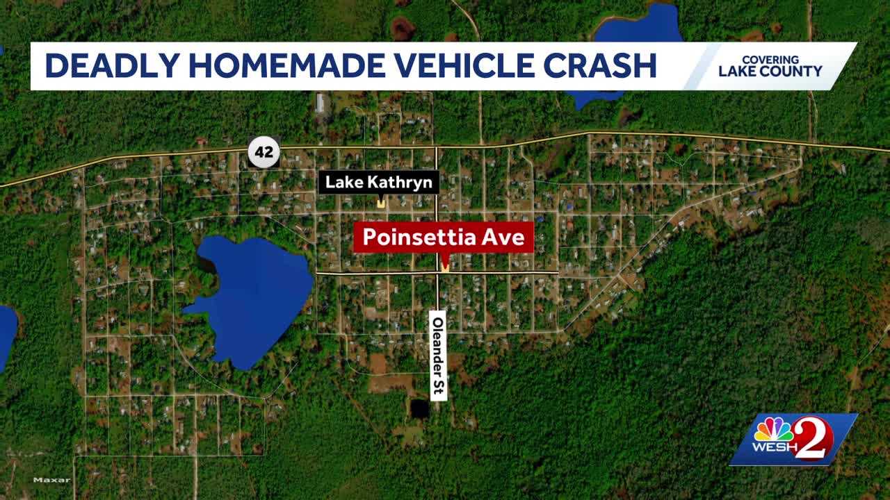 Man killed in Lake County crash involving homemade vehicle, troopers say — WESH 2 Local Orlando, Windermere Community news
