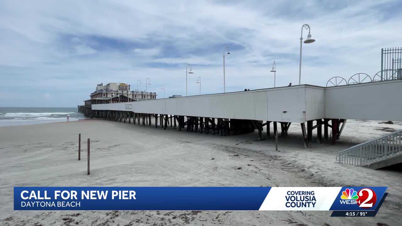 Daytona Beach awaits proposals for new pier as $600K repair project moves forward — WESH 2 Local Orlando, Windermere Community news