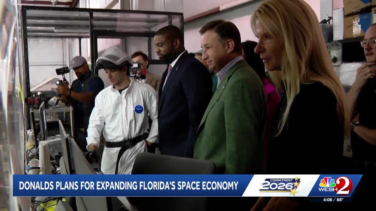 Byron Donalds lays out plans to expand Florida's space economy if elected governor — WESH 2 Orlando, Windermere Community news