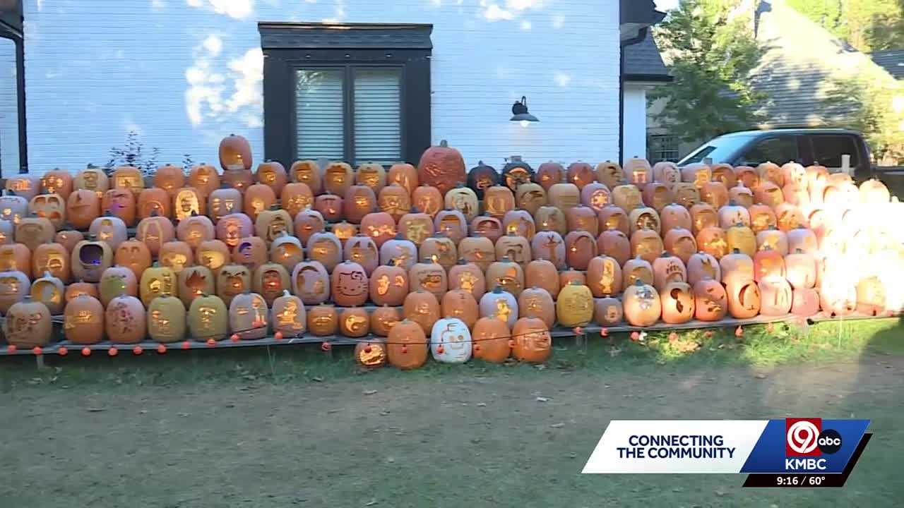 Man carves nearly 400 pumpkins for Halloween display, raises money for charity — WESH 2 Orlando, Windermere Community news