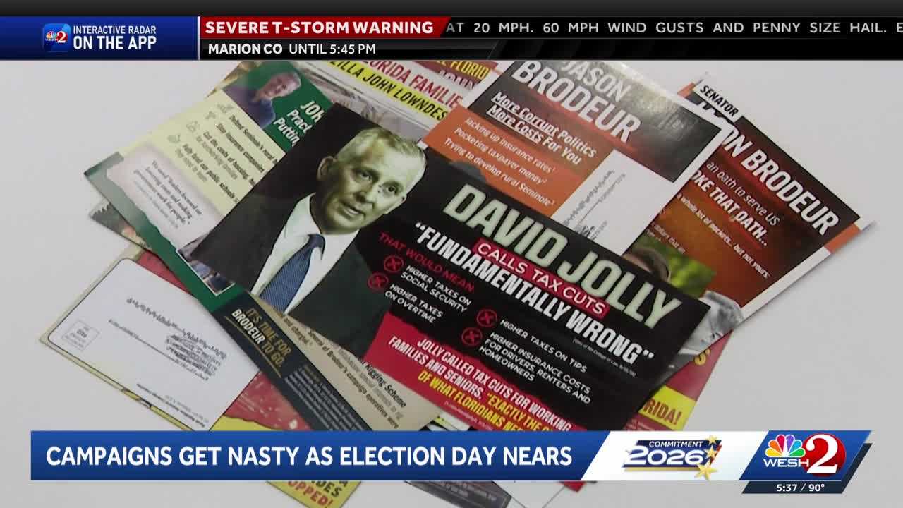 Florida campaigns get nasty as Election Day nears — WESH 2 Orlando, Windermere Community news