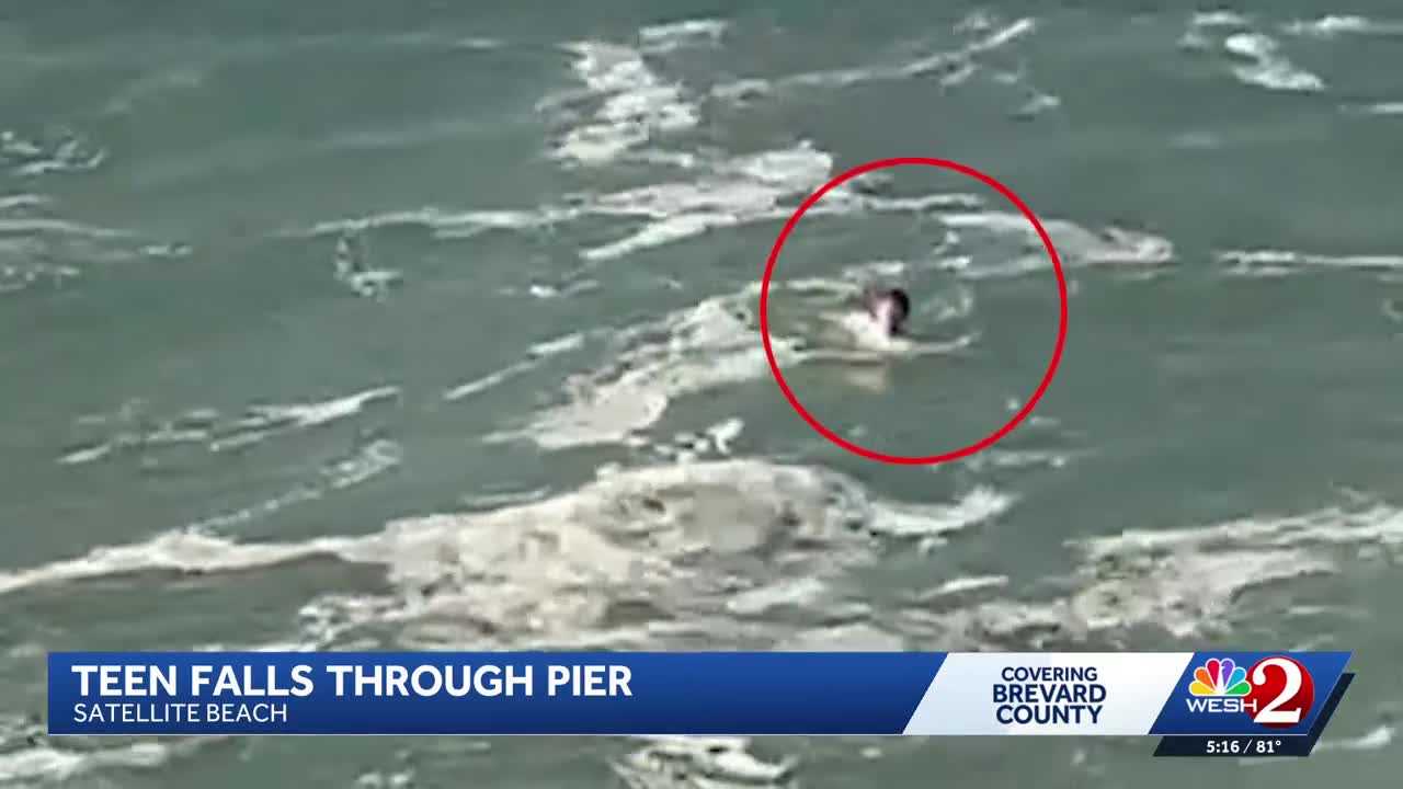 Teen survives fall through pier as king tides batter Brevard beaches — Windermere Community news