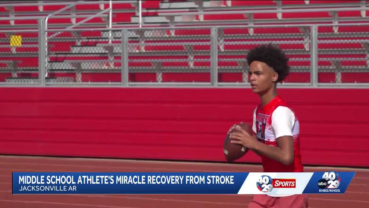 12-year-old football player recovering after spinal cord stroke — WESH 2 Orlando, Windermere Sports news