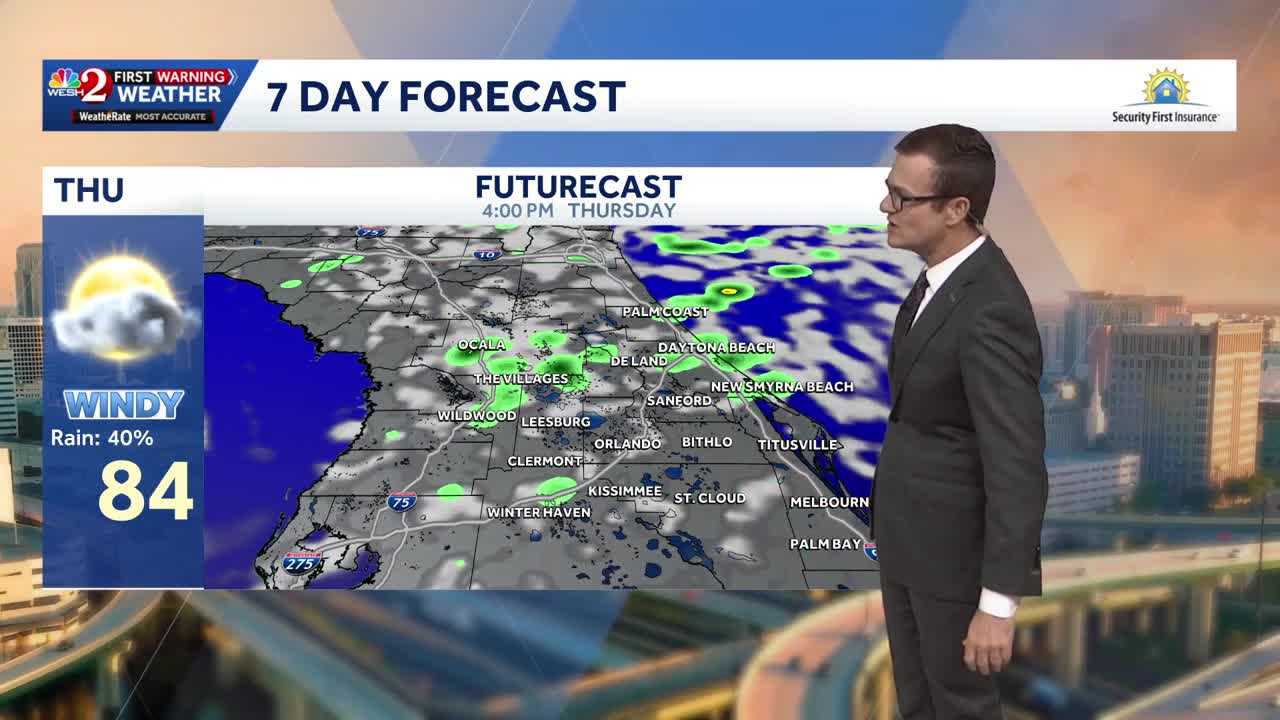 Showers, breezy conditions continue in Central Florida — Windermere Community news