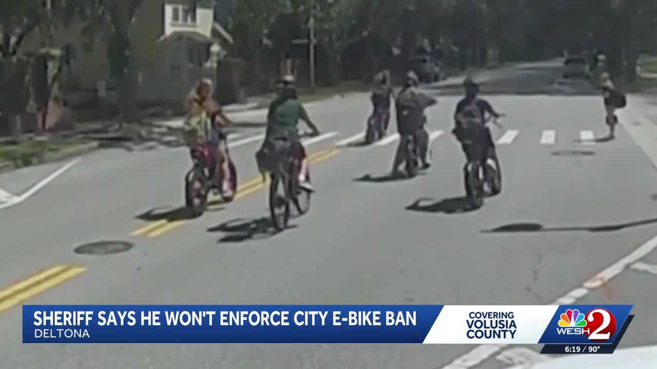 Volusia sheriff questions Deltona e-bike ordinance, says deputies will follow state law — WESH 2 Orlando, Windermere Government news