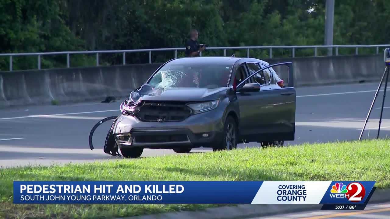 Orlando police investigate crash that killed pedestrian, shut down John Young Parkway — WESH 2 Orlando, Windermere Community news