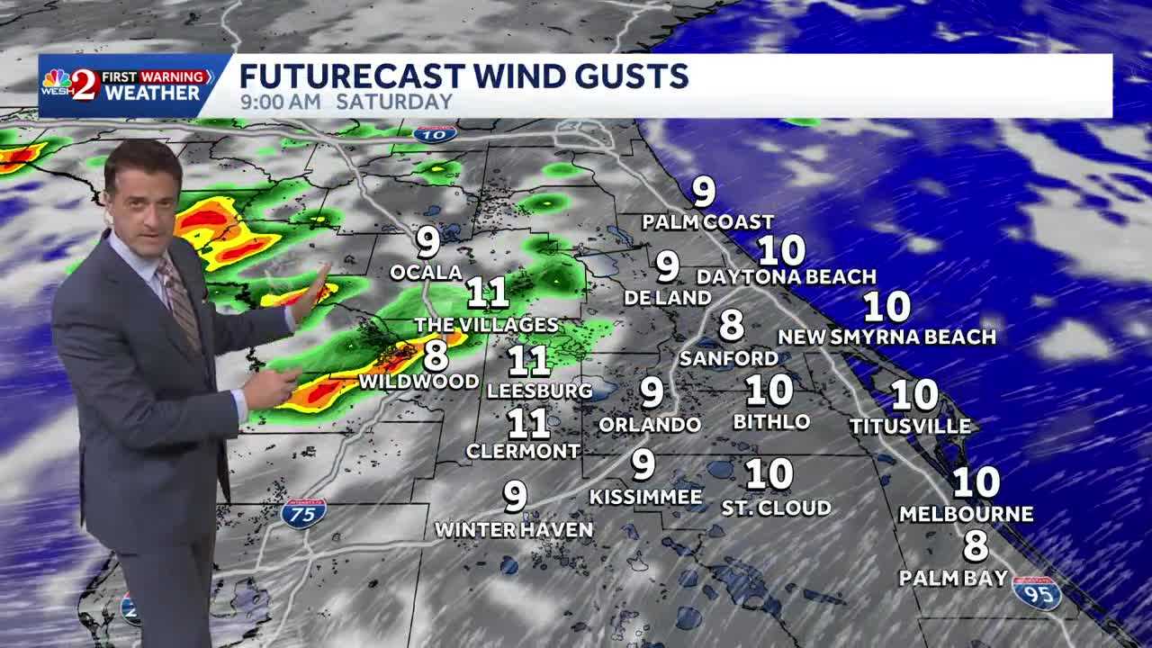 Weekend storms set to continue with locally heavy rain at time. 7.31.2026 — WESH 2 Orlando, Windermere Community news