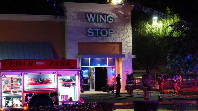 Thursday morning fire prompts temporary closure at Wingstop in Cedar Park — KVUE (Austin)