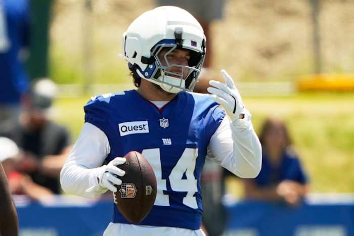Giants running back Cam Skattebo is ready to play football and take a break from backflips — ClickOrlando Sports, Windermere Health news